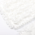 white microfiber loop mop